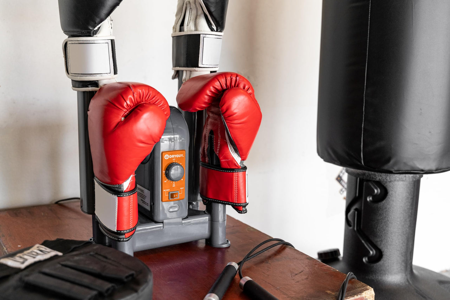 DryGuy Force Dry DX - Shoe, Boot, Garment & Gear Dryer - Convection Heating with Quiet Forced-Air Central Blower - 4 Drying Ports w/2 Extensions - Dries in 1-3 Hours - Heat/No Heat Switch & 3-Hr Timer