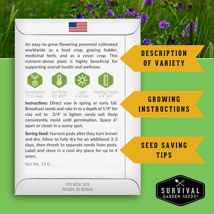 Ultimate Medicinal Herb Seeds Variety Pack – 36 Heirloom Varieties, 28,000+ Lavender, Calendula, Echinacea, Peppermint, Yarrow – Non-GMO Garden Kit by Survival Garden Seeds