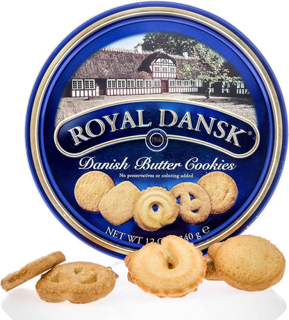 Royal Dansk Danish Cookie Selection, No Preservatives or Coloring Added, 12 Oz. (Pack of 1)
