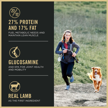Purina Pro Plan High Protein Dog Food, Small Bites, SPORT 27/17 Lamb and Rice Formula - 6 lb. Bag