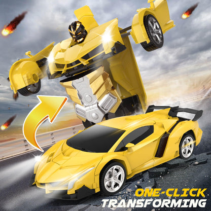 Dolanus Remote Control Car - Transform Robot RC Cars, Toys for Ages 5-7, Kids Toys, 4 Year Old Boy Toys, Toys for 3 4 5 6 7 8 10 12 Years Old Boy, Gifts for Boys Kids Toddlers Birthday