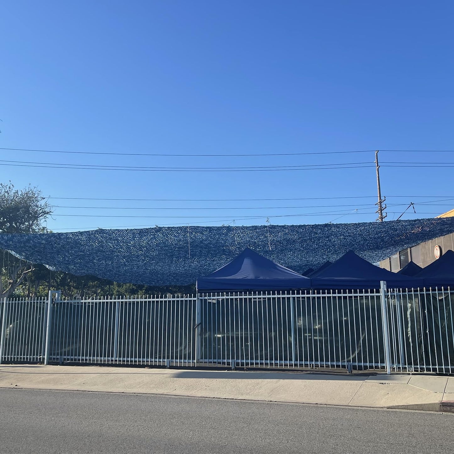 Yeacool Sheerness Camo Netting for Hunting Blind Outdoor Camouflage Netting Bulk Roll for Birthday Party Dinosaur Theme Decor Boat Cover Beach Event (Ocean Camo, 65.6ftx4.9ft, 20m*1.5m)