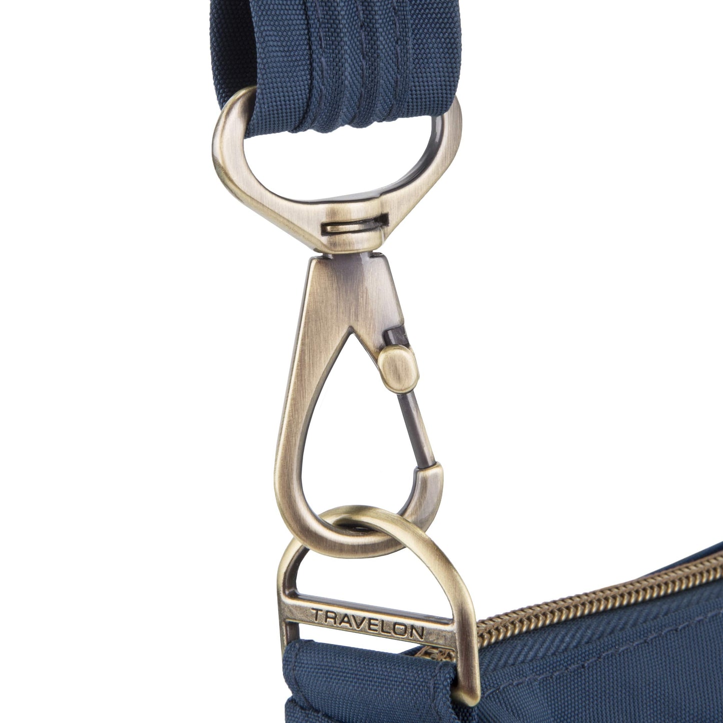 Travelon Anti-Theft Signature 3 Compartment Crossbody Bag