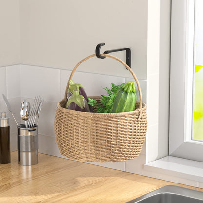 6 Inch 2 Pack Heavy Duty Outdoor Plant Hangers for Plants, Iron Plant Brackets with Metal Plant Hooks for Hanging Lantern, Bird Feeder