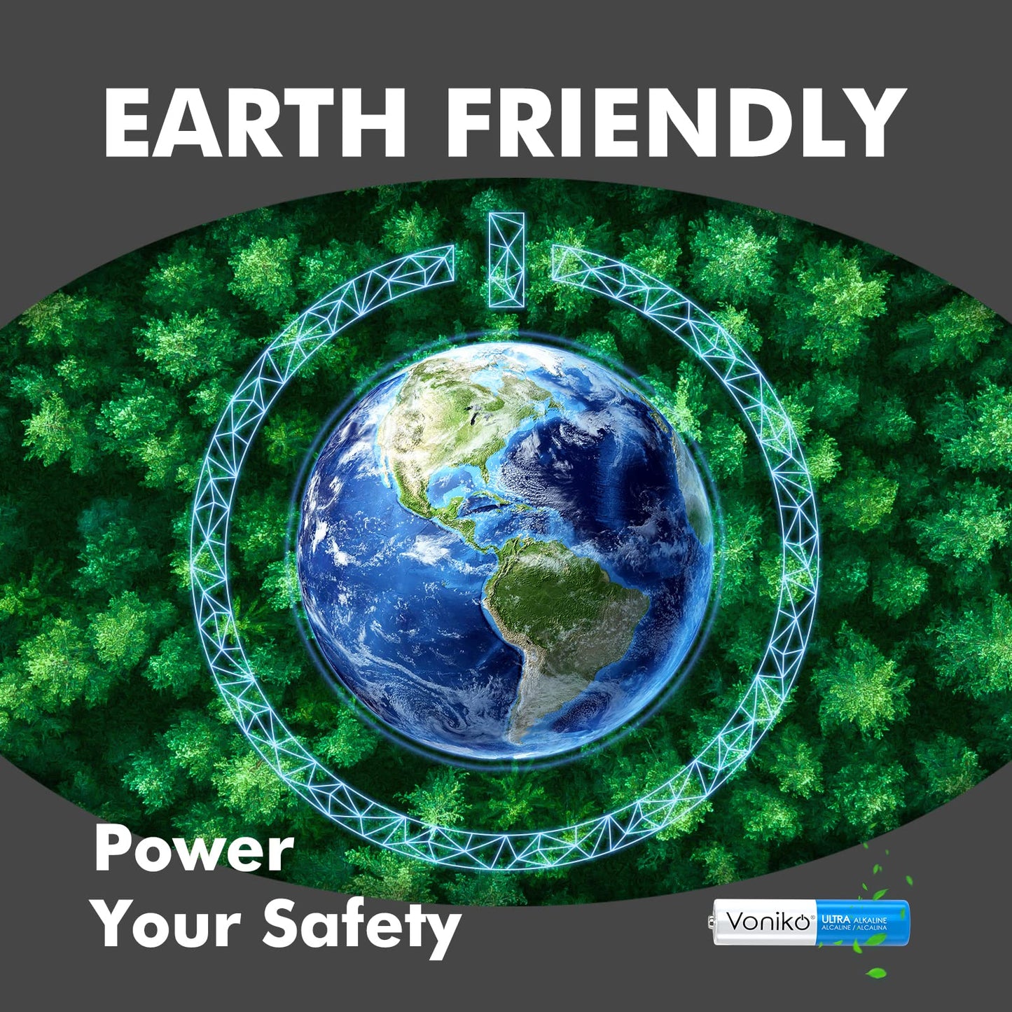 Voniko - Premium Grade AA Batteries - (24 Pack) - Alkaline Double A Battery - Ultra Long-Lasting, Leakproof 1.5v Batteries - 10-Year Shelf Life