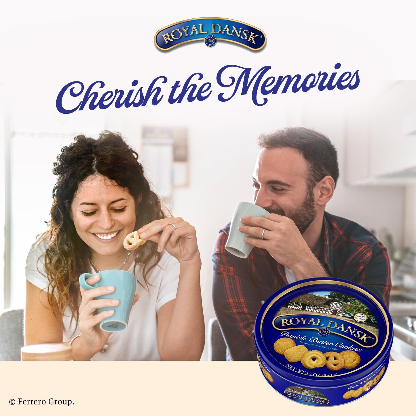 Royal Dansk Danish Cookie Selection, No Preservatives or Coloring Added, 12 Oz. (Pack of 1)