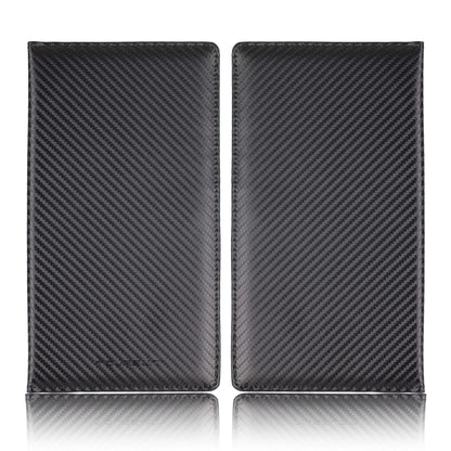 TOURSUIT Car Registration and Insurance Card Holder, Vehicle License Document Glove Box Compartment Organizer, Interior Car Accessories for Women Men Teens (Carbon Fiber Black)