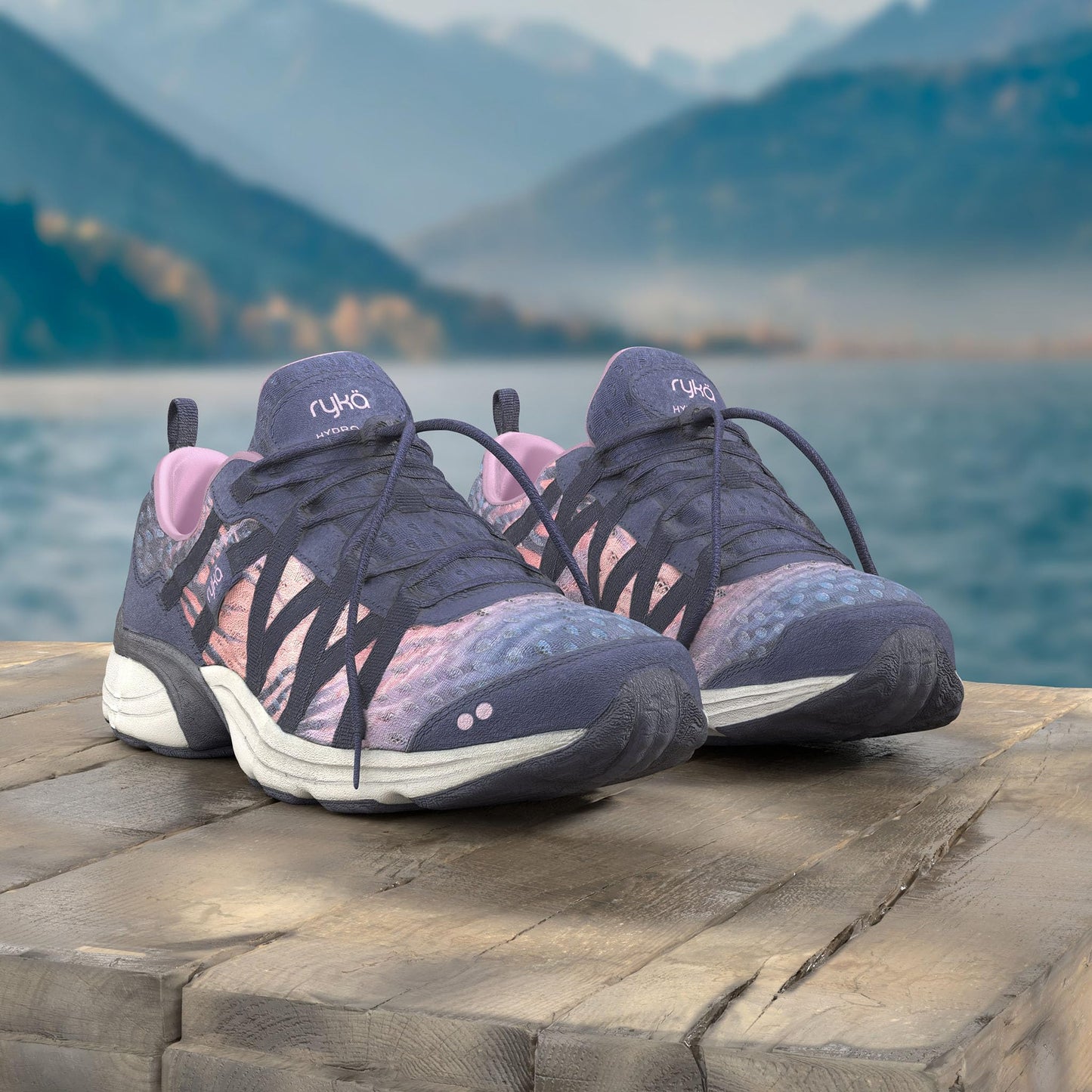 Ryka Women's Hydro Sport Cross Training Water Shoe, Medium Blue, 9