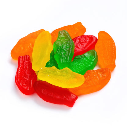 SWEDISH FISH Mini Assorted Soft & Chewy Candy, Family Size, Bulk Candy, 1.8 lb