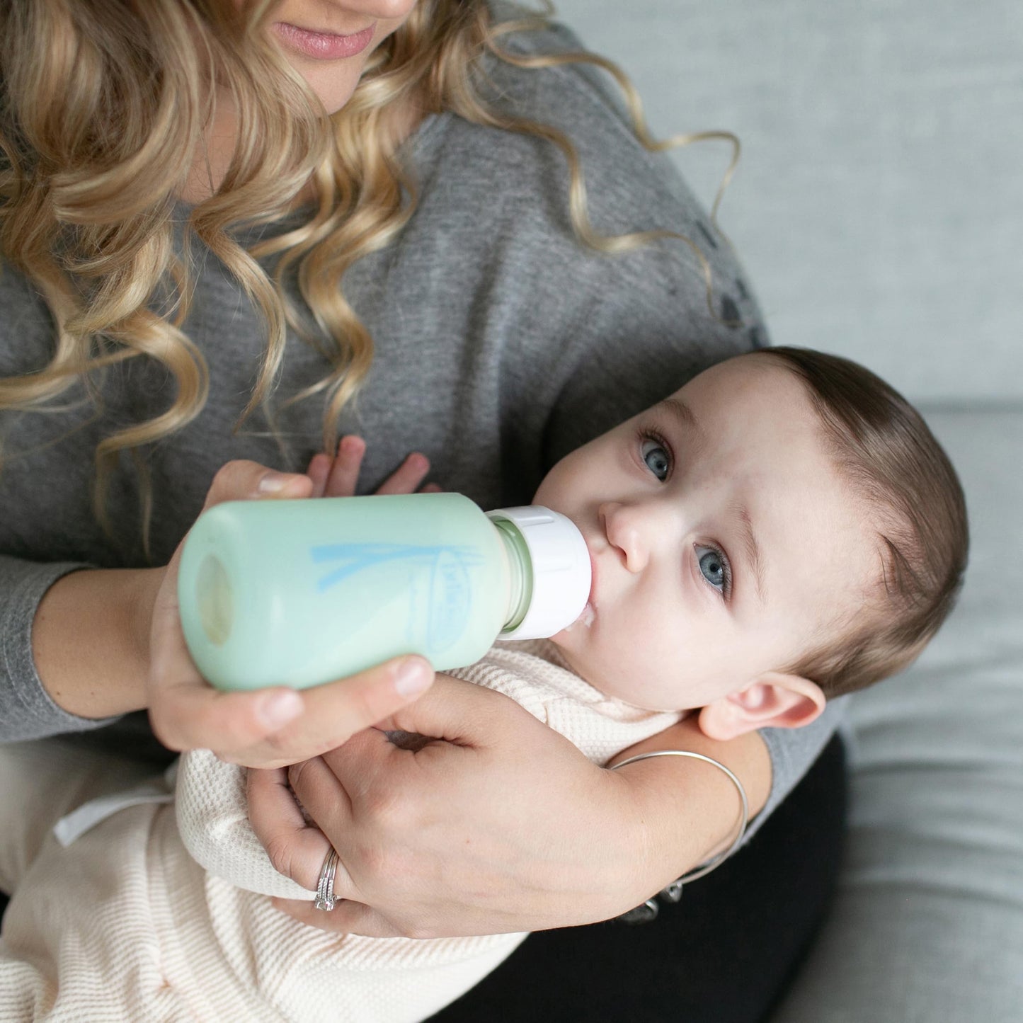 Dr. Brown's Anti-Colic Options+ Narrow Glass Baby Bottle with Level 1 Slow Flow Nipple, BPA-Free, 4 oz/120mL, 1-Pack