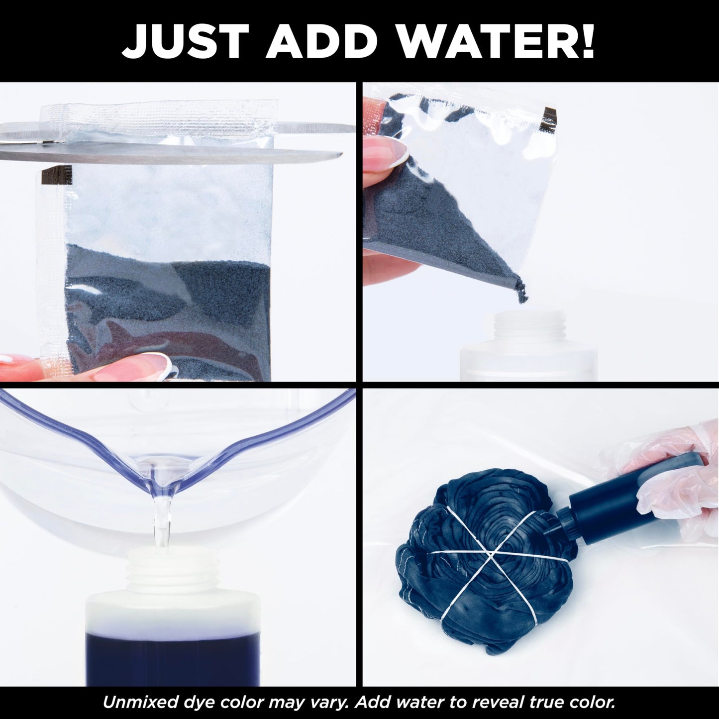 Tulip One-Step Tie-Dye Kit Tulip Fabric Dye Open Stock 29034 Fdy Refill Blue