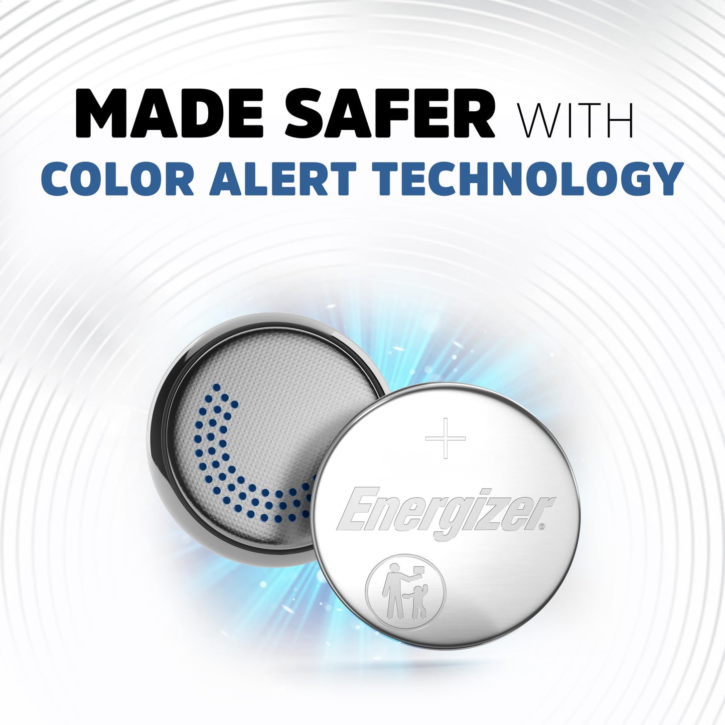 Energizer 2016 Batteries (2 Pack), 3V Lithium Coin Batteries With 3-in-1 Child Shield