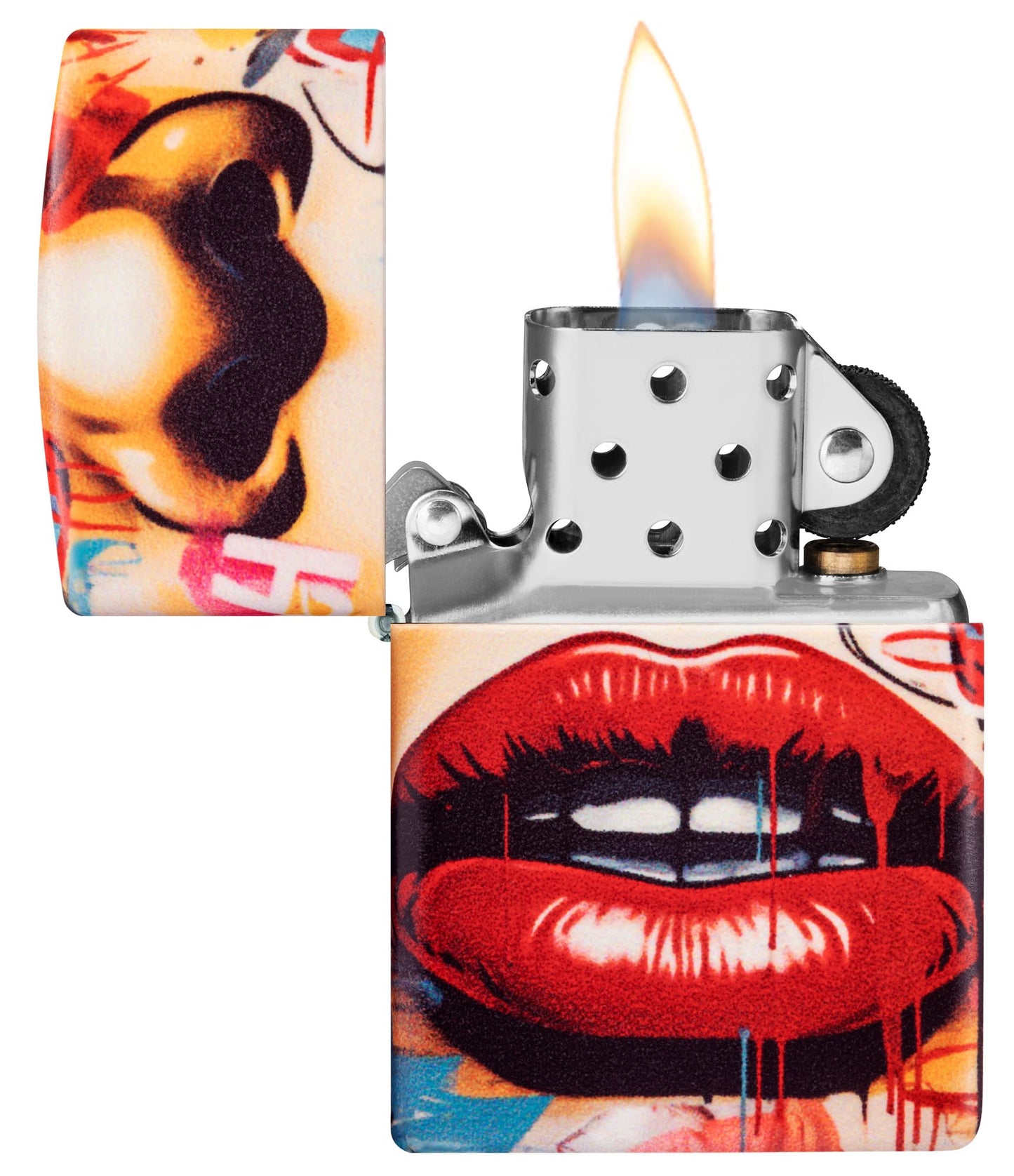 Zippo Street Art Design 540 Matte Pocket Lighter