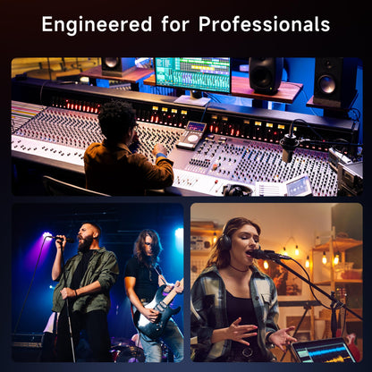 Cable Matters 2-Pack Premium XLR to XLR Cables - 6ft, Male to Female Microphone Cable, Oxygen-Free Copper (OFC) Mic Cord, Black