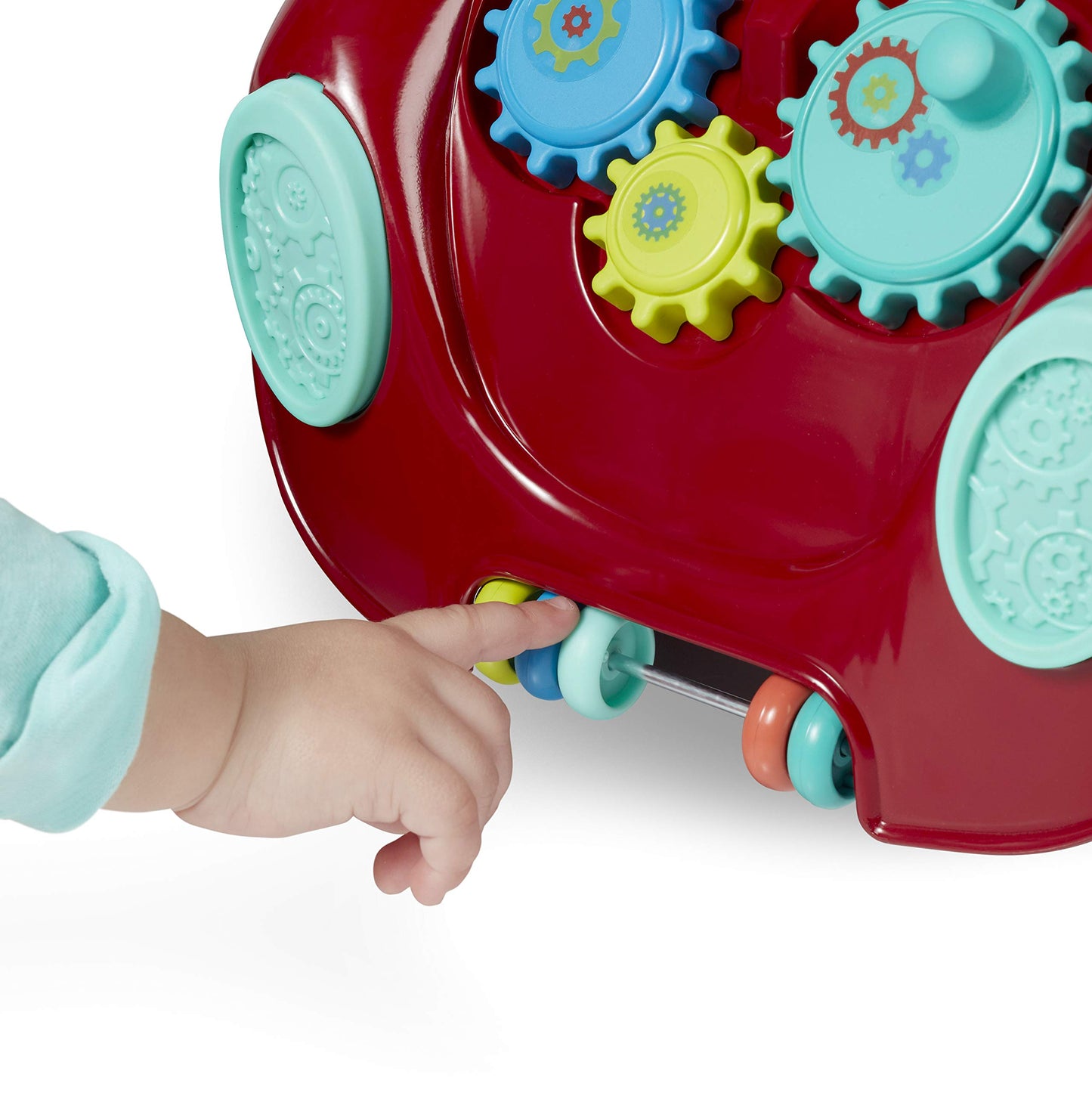 Toddler Car Ride On, Toddler Toys for Ages 1-3, Baby Toys, Radio Flyer Busy Buggy, Red, Sit to Stand Ride On