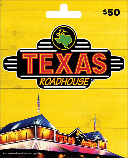 Texas Roadhouse Gift Card $50