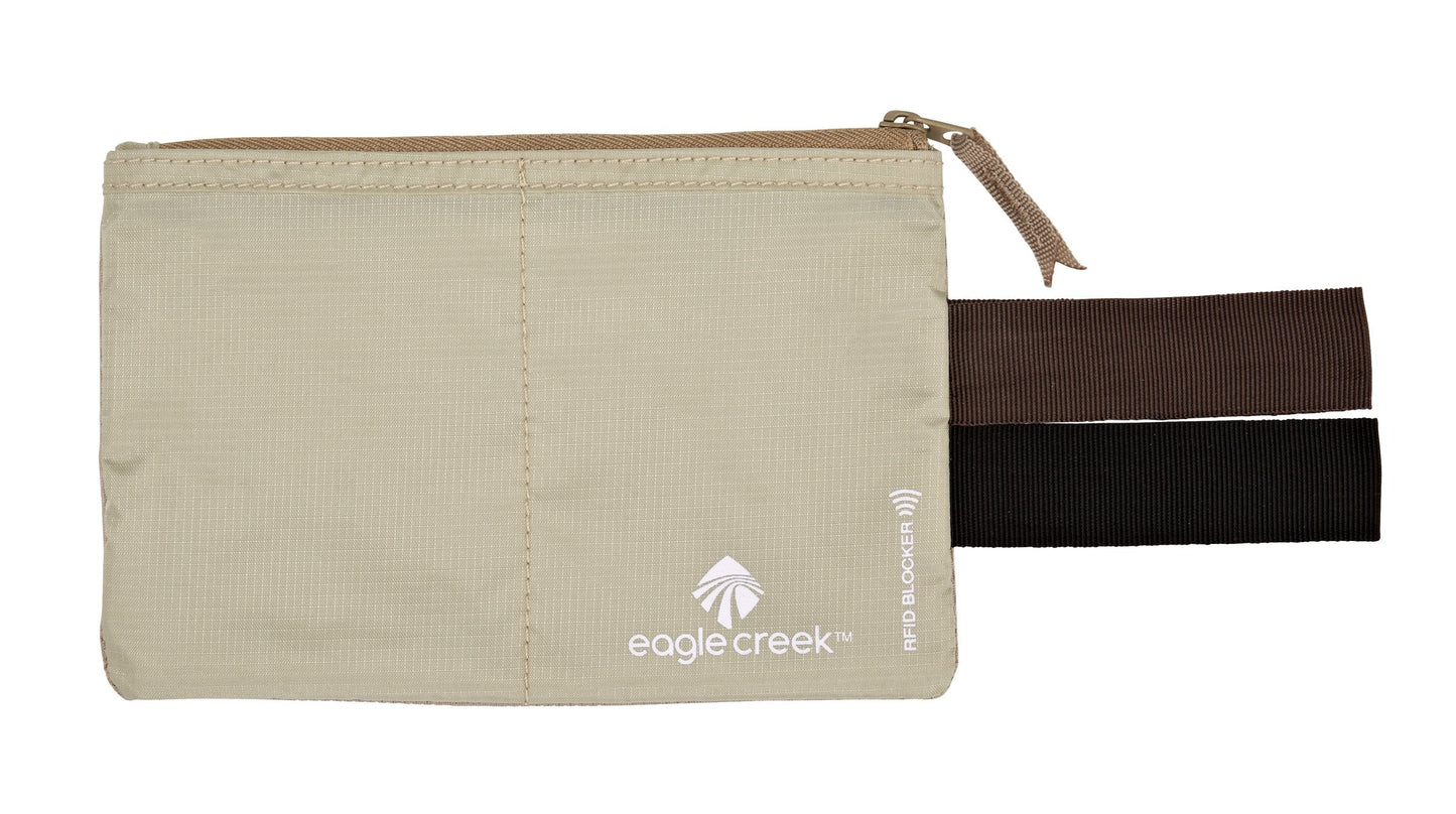 Eagle Creek Travel Gear RFID Blocker Hidden Pocket, Tan, One Size