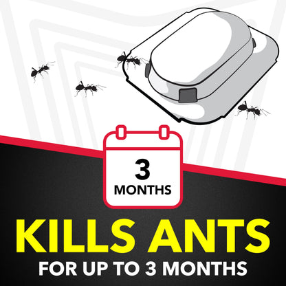Raid Ant Killer Baits, For Household Use, Kills the Colony, Kills Ants for 3 Months, Child Resistant, 4 Count