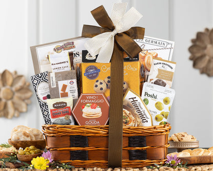 Wine Country Gift Baskets The Bon Appetit Gourmet Gift Basket Gift for Families College Students Appreciation Thank You Congratulations Get Well Soon Care Package