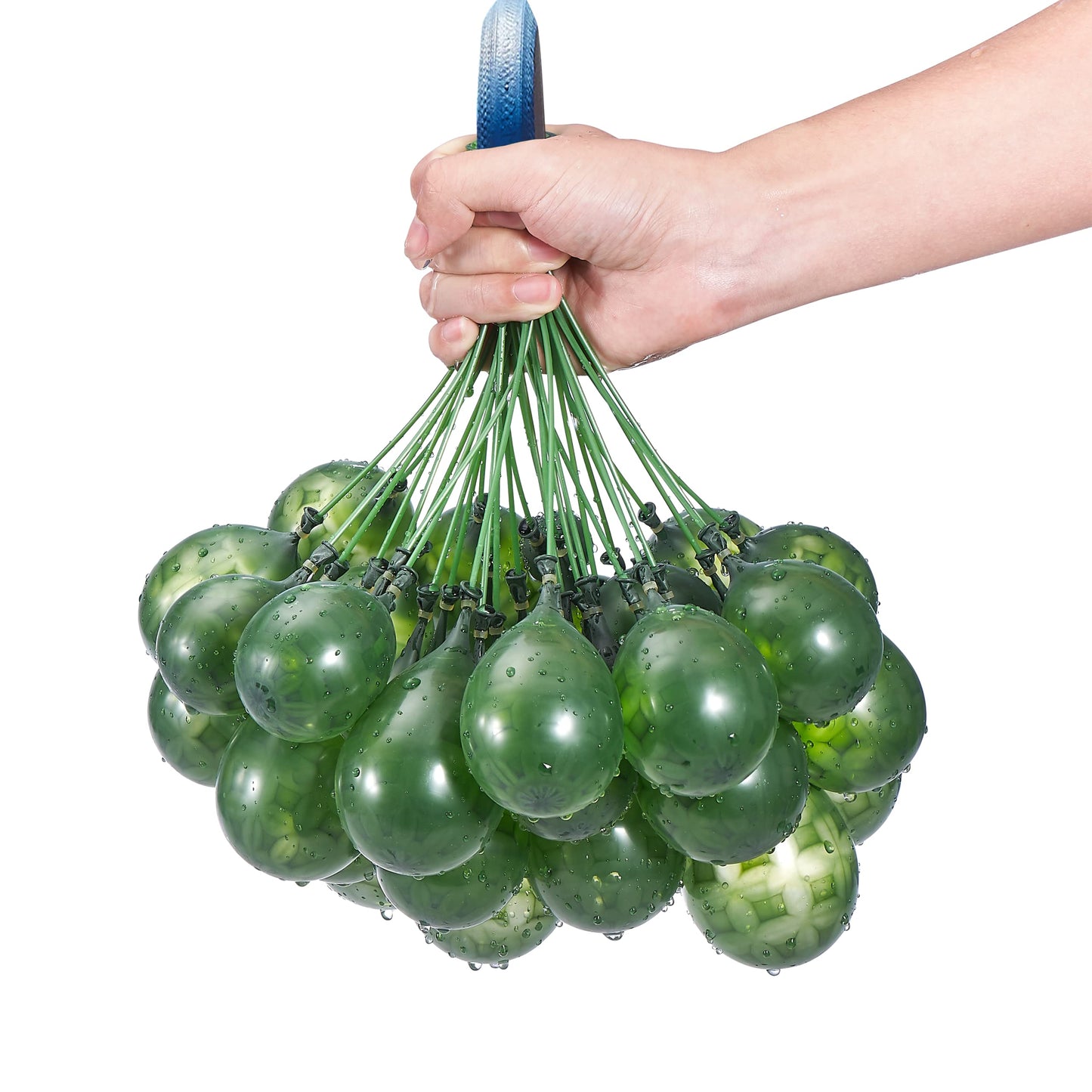 Bunch O Balloons Rapid-Filling Grenade-Colored Water Balloons 6 Pack (210 Balloons),Green