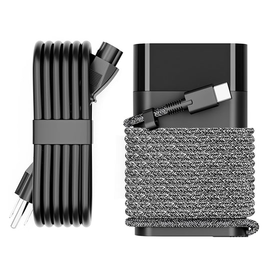 WZXHU New Slim 65W USB C Laptop Charger Compatible with HP Spectre x360, Envy, Chromebook, Elitebook x360, Pavilion, Elite x2 Travel Type C Power Cord Ac Adapter