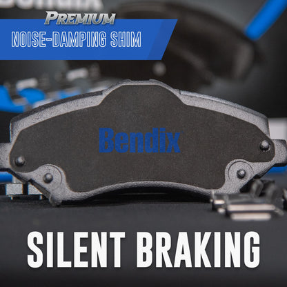 Bendix Premium SBC21 Brake Pads for Alfa Romeo Alfetta,Berlina,Duetto 1600,Giulia,Sprint,GTA,GTC,GTV,GTZ,Montreal,Spider,TZ 2,BMW 2.8 Bavaria,3.0S,3.0Si,2500,2800,NSU Prinz,Ro 80,Spider