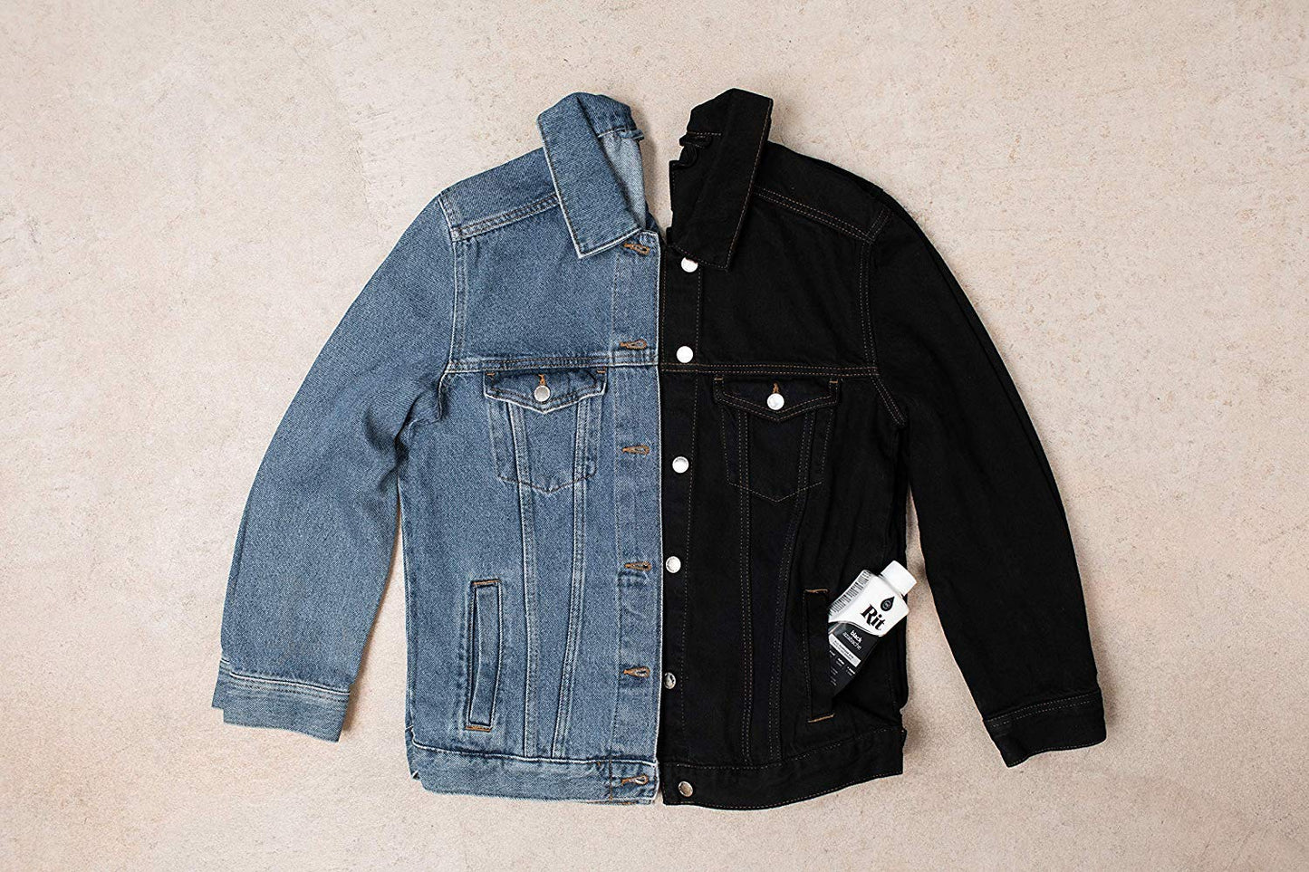 Rit All-Purpose Liquid Dye, 8 Ounce, Black - 2 Pack