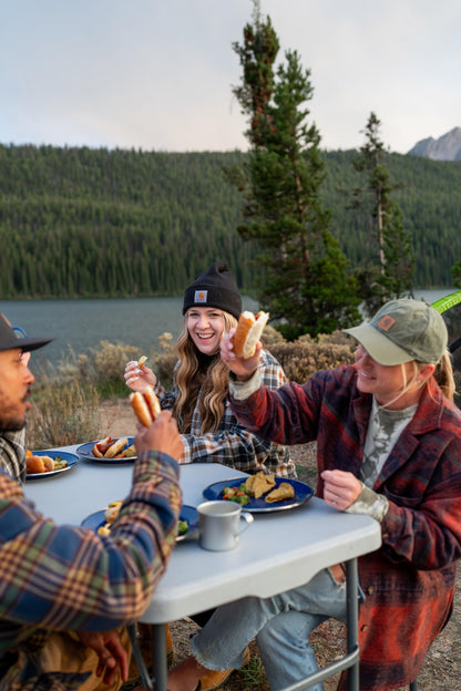 Stansport 616-100 Heavy-Duty Camp Table with Benches