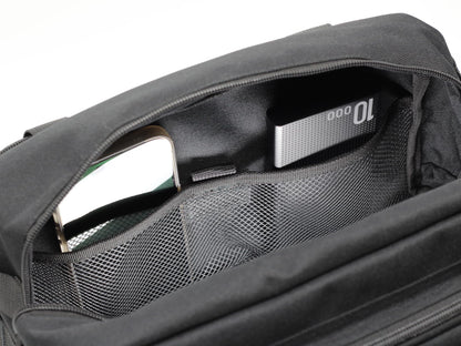 Coreflex Heavy Duty 12-Inch Multi-Purpose Tool Bag - Tactical, EDC, Range, Work Bag for Mechanics, Electricians, Carpenters, Builders, Plumbers - 12" X 7" X 7" (Black)