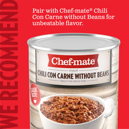 Chef-mate Basic Cheddar Cheese Sauce, Canned Food for Mac and Cheese, 6 lb 10 oz (#10 Can Bulk)