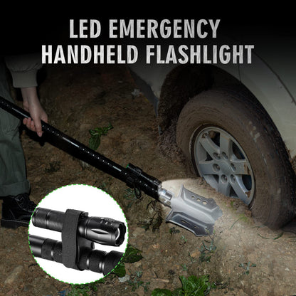 Camping Shovel Axe Outdoor Survival Shovel Set with High Carbon Steel Camping Gear for Men Outdoor Caming Hiking Backpacking Emergency