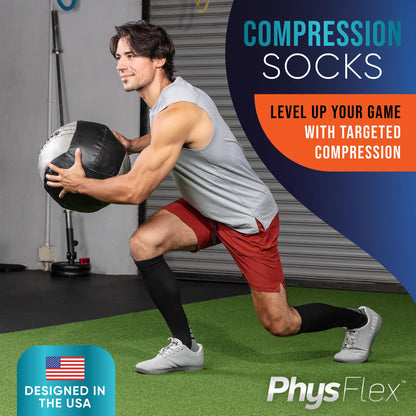 Compression Socks for Women & Men (20-30 mmHg) Support for Travel, Nurses, Pregnancy, Shin Splints, Sports and Everyday Wear