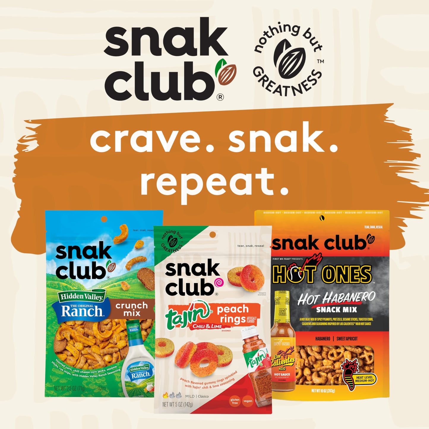 Snak Club Peanut Butter Chocolate Trail Mix with Peanuts, Peanut Butter M&M’S, Toffee Peanuts, and Pretzels, 11 oz Resealable Bag