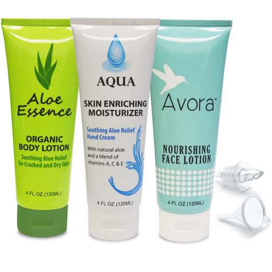 GoPong Lotion Flask 3 Pack (12 oz Total) - Hidden Alcohol Travel Flasks – Secret Liquor Containers for Beaches, Cruises, and Sports Events – Includes Funnel & Spout