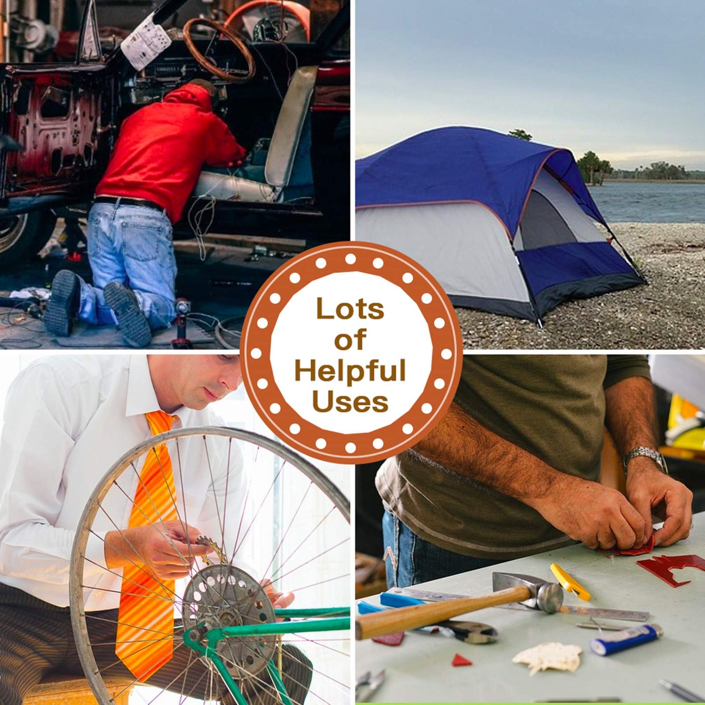 Camping Gear Multitool, Cool & Unique Birthday Gifts for Men Dad Husband Boyfriend, 18-in-1 Survival Gear for Outdoor Hunting Hiking, Emergency Escape Tool with Axe,Hammer,Plier,Knife,Bottle Opener