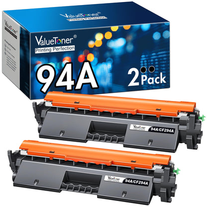 Valuetoner Compatible Toner Cartridge Replacement for HP 94A Toner Cartridge Black CF294A to use with Laserjet Pro MFP M148dw, M148fdw, M118dw, M149fdw, Laserjet M148, M118, M149(Black, 2 Pack)