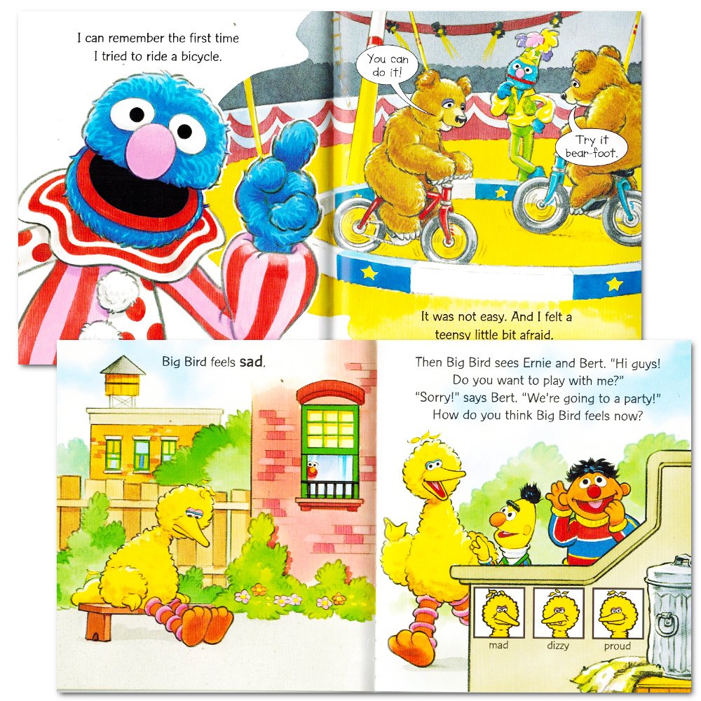 Sesame Street Elmo Manners Books for Kids Toddlers - Set of 8 Manners Books