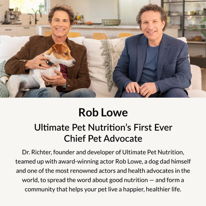 ULTIMATE PET NUTRITION Nutra Complete, 100% Freeze Dried Raw Veterinarian Formulated Dog Food with Antioxidants Prebiotics and Amino Acids (1 Pound, Beef)