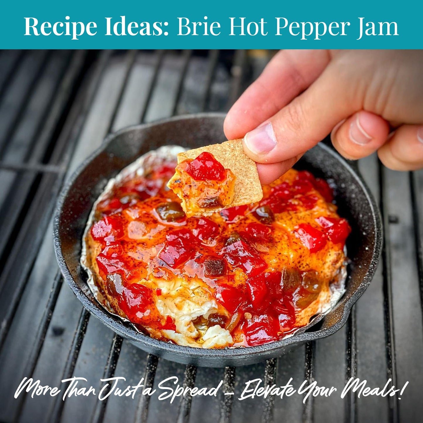 Terrapin Ridge Farms Hot Pepper Bacon Jam – Sweet & Spicy Spread with Real Bacon & Jalapeño – Gourmet Condiment for Cheese, Meats, and Appetizers – 10.5 oz Jar