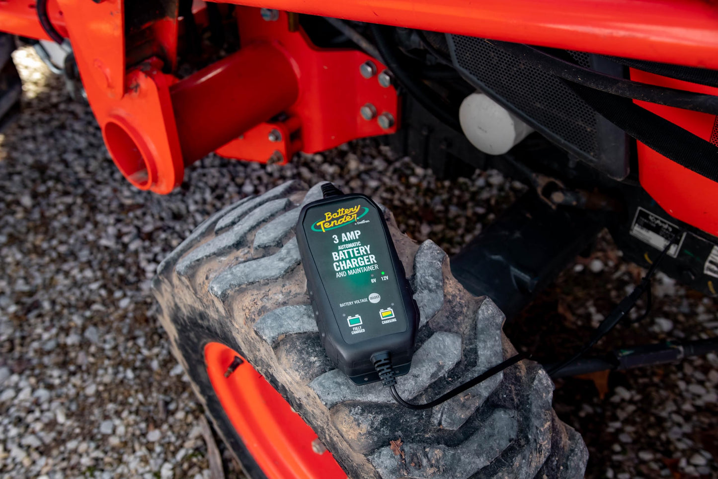 Battery Tender 3 AMP Battery Charger and Maintainer - Automotive Switchable 12V or 6V Smart Automatic for Cars SUVs and Trucks - Lead Acid, AGM, Gel, & Lithium Battery Charger - 022-0202-COS