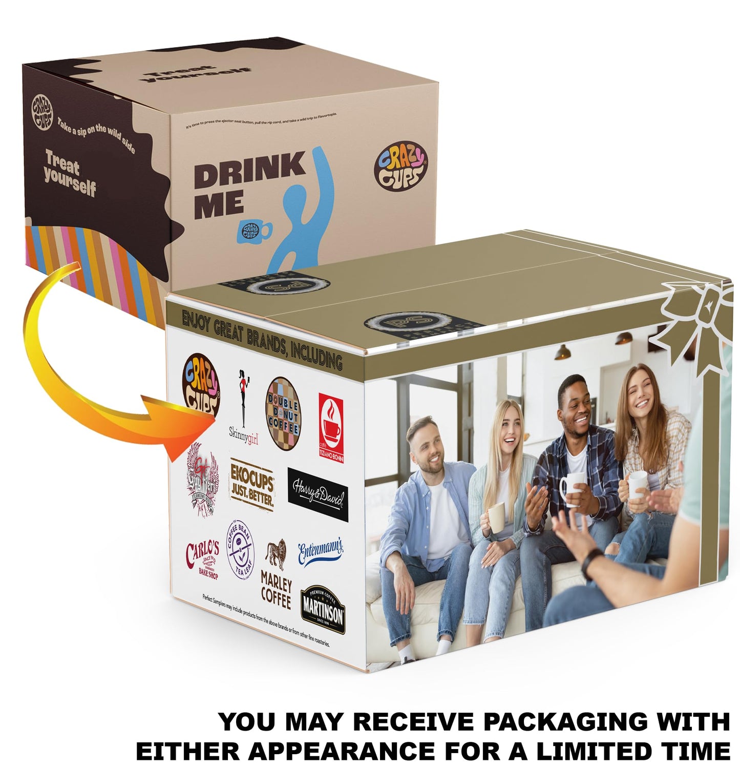 Flavored Coffee Pods Variety Pack for Keurig K Cups Brewers, Assorted Flavored Coffee Sampler, 40 Count