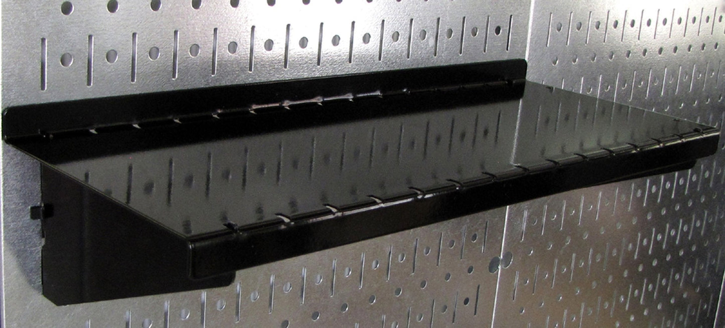 Wall Control KT-400-WRK B Slotted Tool Board Workstation Accessory Kit for Wall Control Pegboard Only, Black