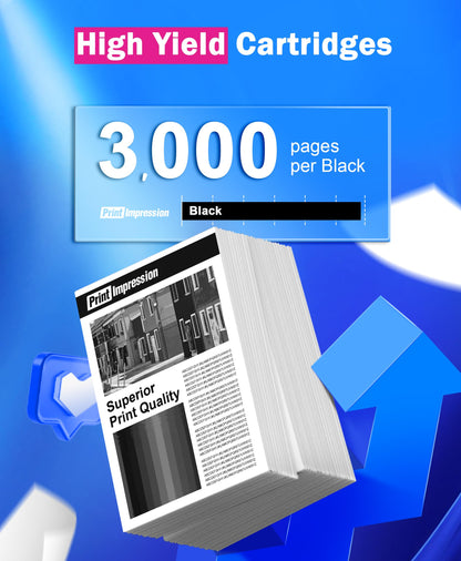 TN760 Toner for Brother Printer 2 Pack Replacement for Brother TN760 TN-760 TN730 TN-730 Black for HL-L2350DW HL-L2370DW HL-L2395DW HL-L2390DW MFC-L2690DW MFC-L2750DW MFC-L2710DW DCP-L2550DW Printer