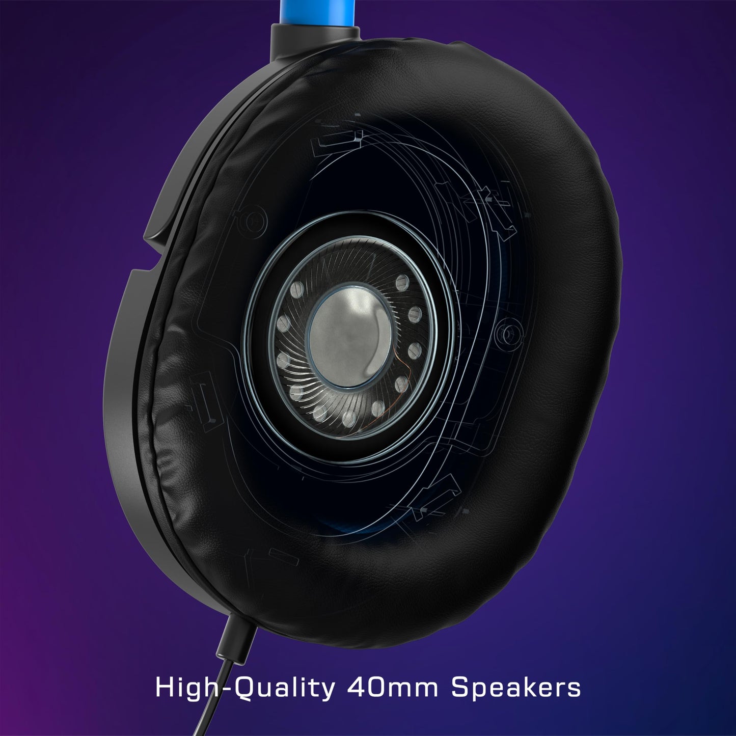 Turtle Beach Recon 50 PlayStation Gaming Headset - PS5, PS4, Xbox Series X, Xbox Series S, Xbox One, Mobile & PC with 3.5mm - Removable Mic, 40mm Speakers