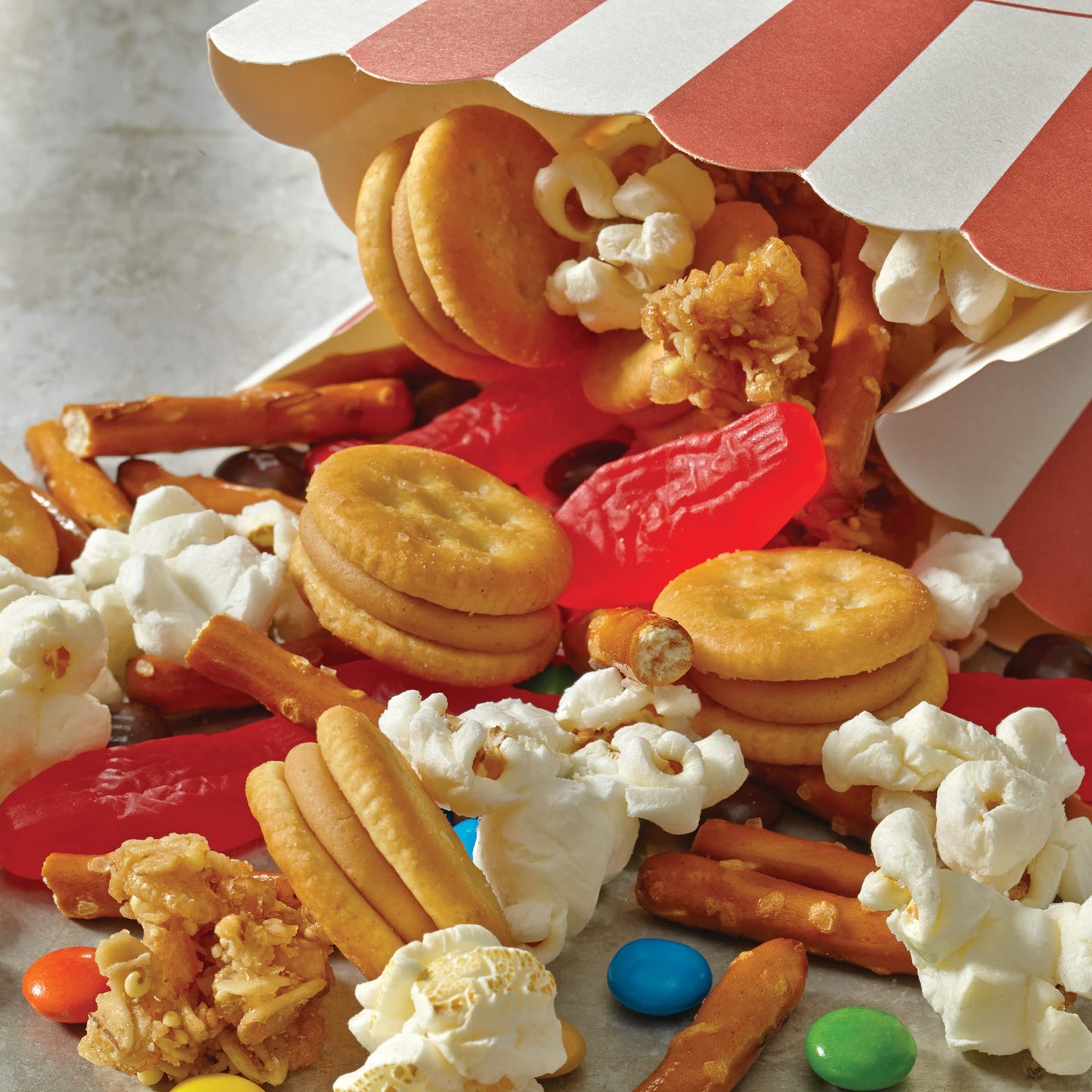 SWEDISH FISH Mini Assorted Soft & Chewy Candy, Family Size, Bulk Candy, 1.8 lb