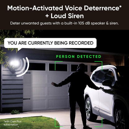 WYZE Floodlight Camera v2, Security Camera Outdoor, 2K HD with Color Night Vision, 2800-Lumen LEDs, 160° Wide View, 105dB Siren, Works with Alexa & Google Assistant, Wired, Free Expert Support