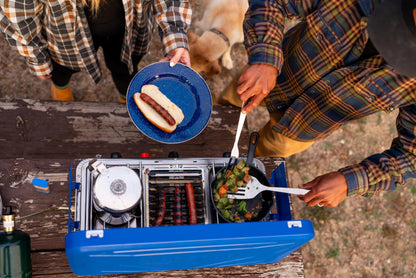 Stansport Enamel Dinner Plate - S.S. Edge - 10"