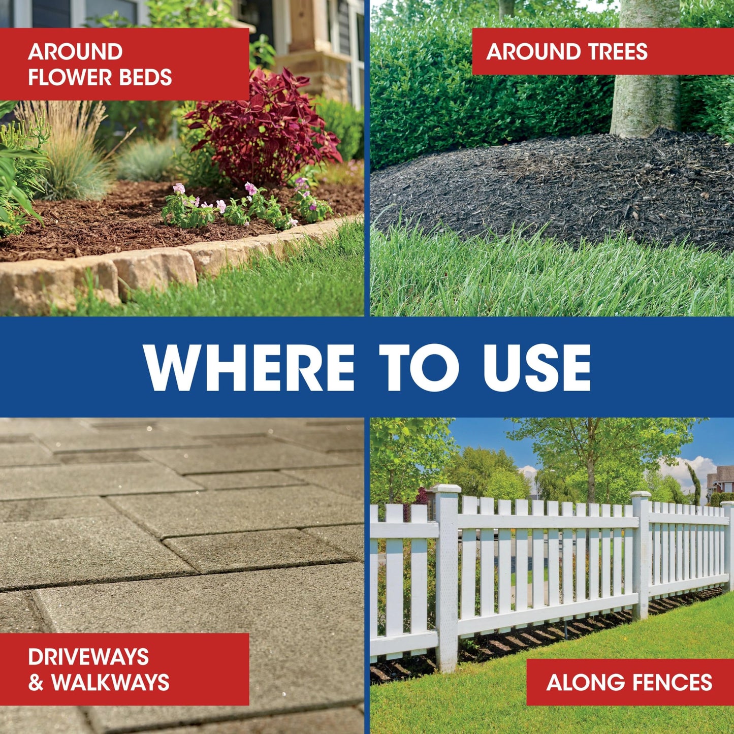 Roundup Weed and Grass Killer₄ with Pump 'N Go 2 Sprayer, Use in and Around Flower Beds, Trees & More, 1.33 gal.