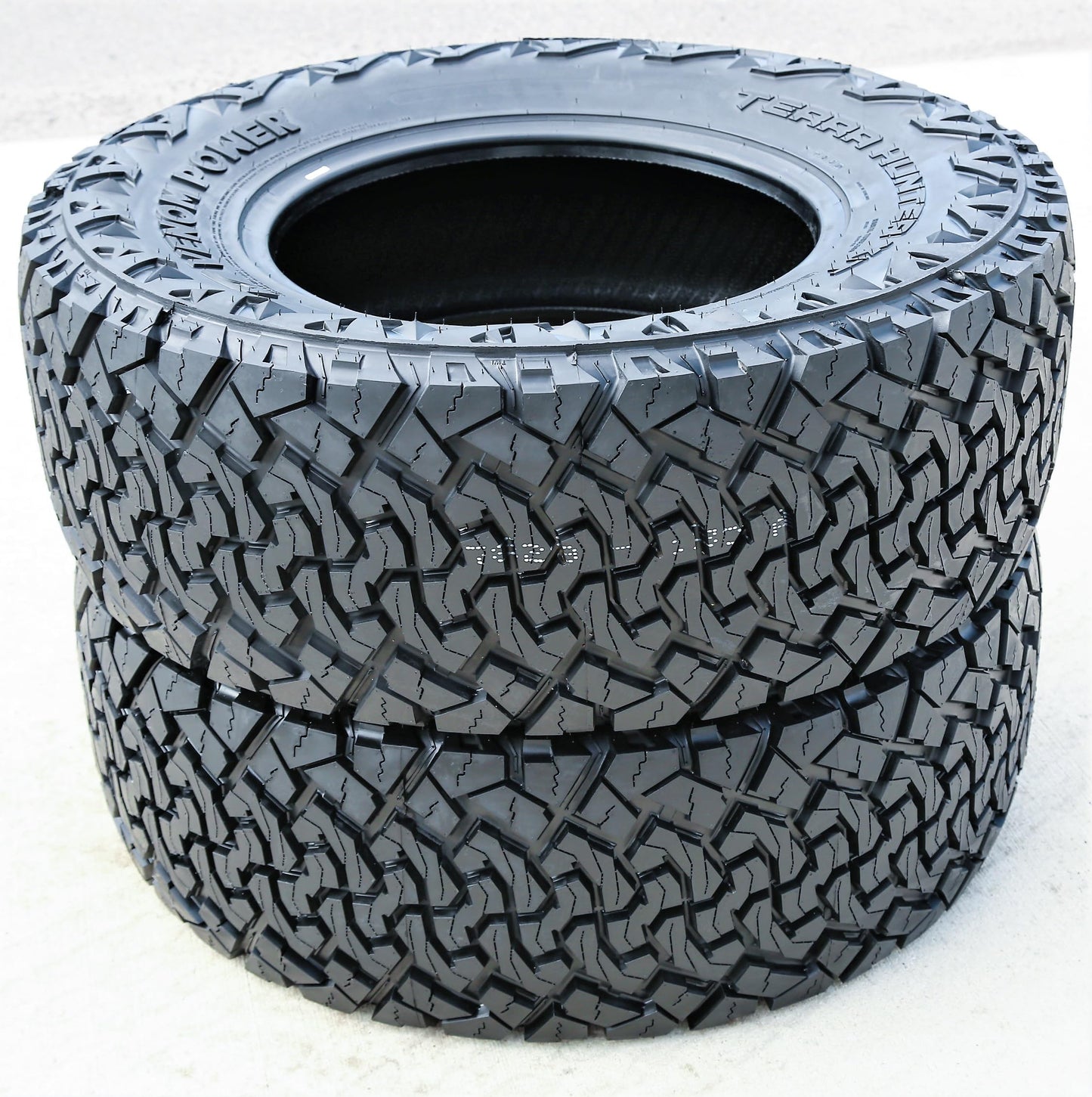 Venom Power Terra Hunter X/T XT All-Terrain Mud Light Truck Radial Tire-LT285/55R20 285/55/20 285/55-20 122/119S Load Range E LRE 10-Ply BSW Black Side Wall