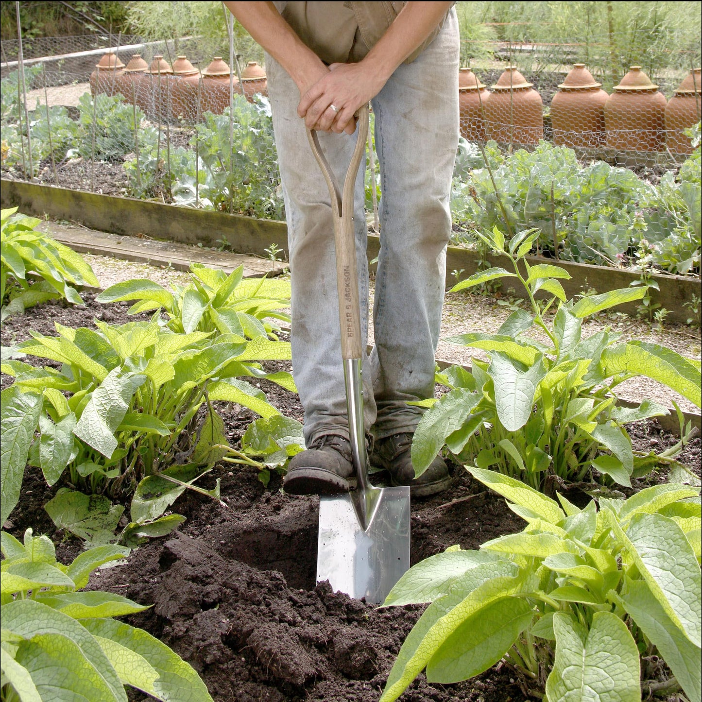 Spear & Jackson 4450DS Traditional Stainless Steel Digging Spade